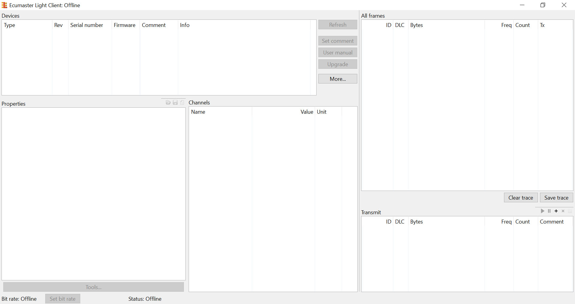 ECUMaster Light Client
